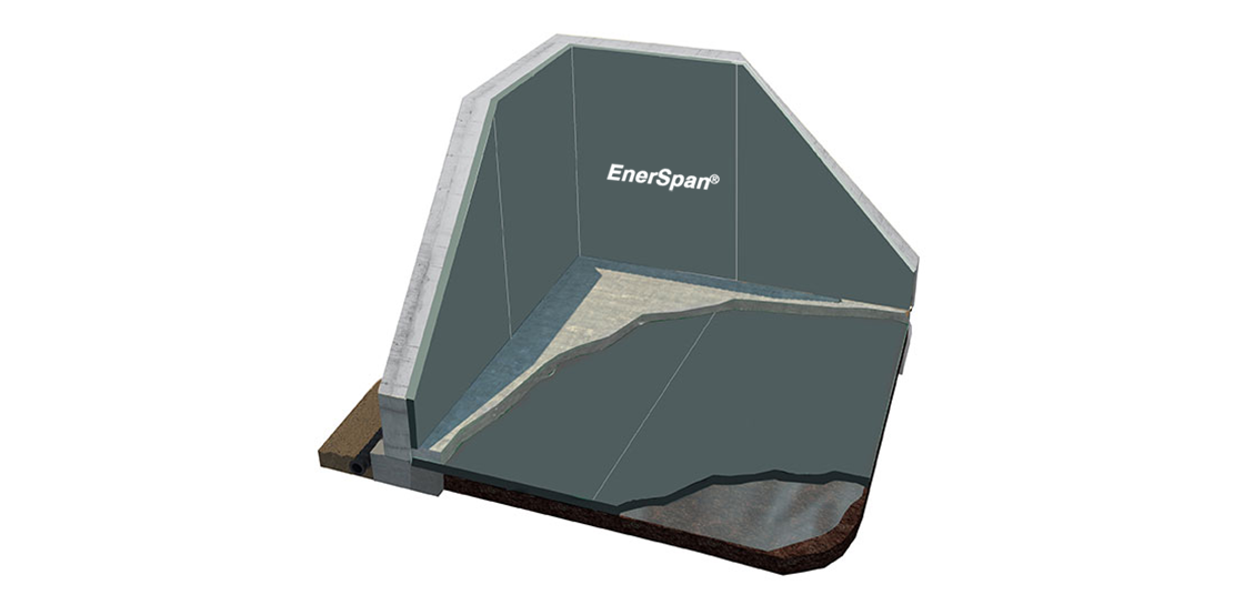 EnerSpan interior wall