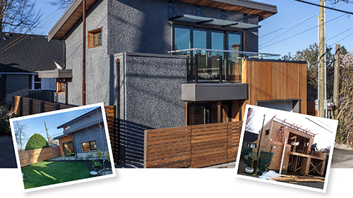 Trend setting laneway homes use Insulspan SIPs